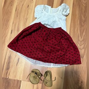 American Girl Josefina Montoya’s Clothing (Top, Skirt, Shoes)